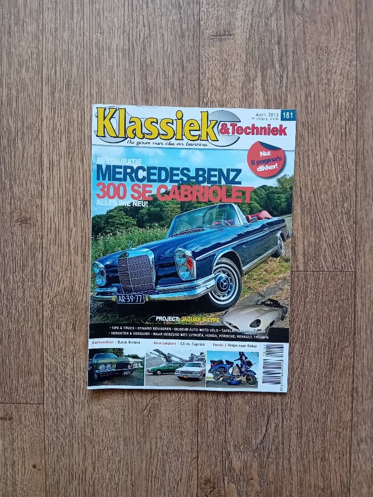 Klassiek & Techniek nr. 181 - april 2013, Ophalen of Verzenden, Gelezen, Algemeen
