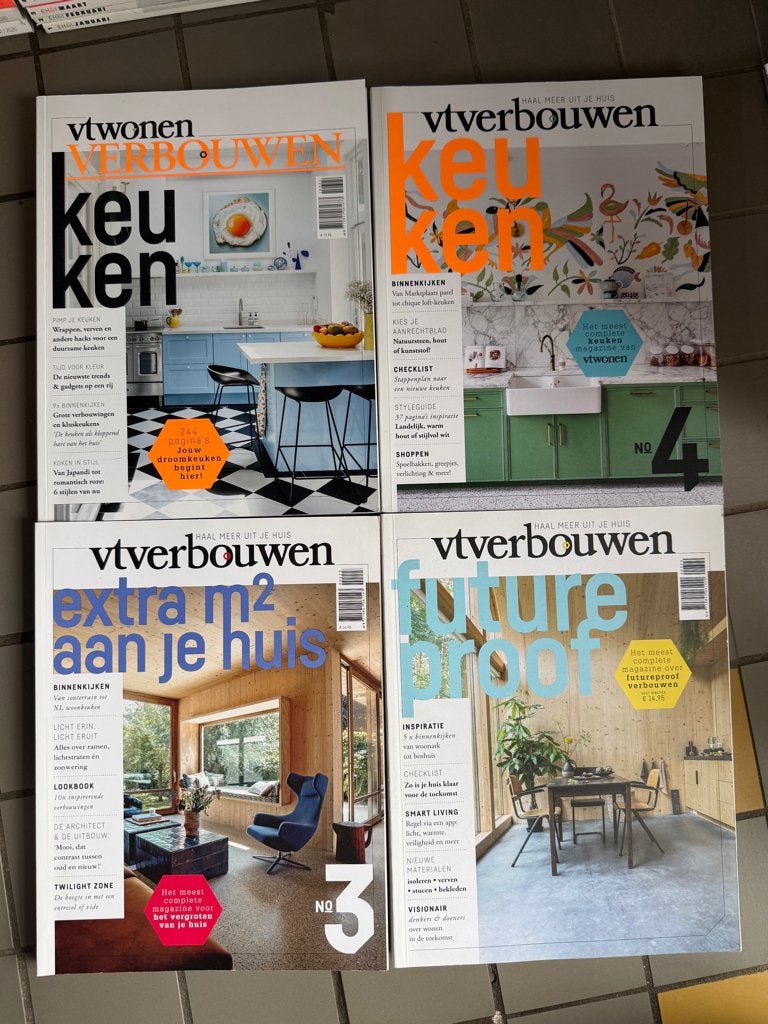 VTWonen Verbouwen, Ophalen of Verzenden, Zo goed als nieuw, Overige typen