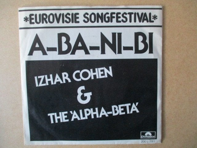 s5726 izhar cohen - a-ba-ni-bi, Ophalen, Gebruikt, 7 inch
