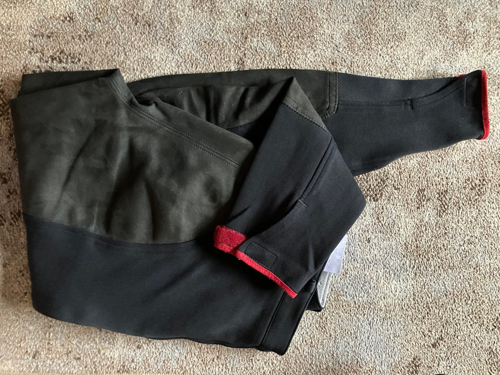 Eurostar rijbroek mt 36 leder, Dieren en Toebehoren, Paardrijkleding, Gebruikt, Kinderen, Dressuur, Onderkleding