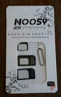 3 In 1 Nano Sim Adapter, Ophalen of Verzenden, Nieuw, Overige typen, Universeel