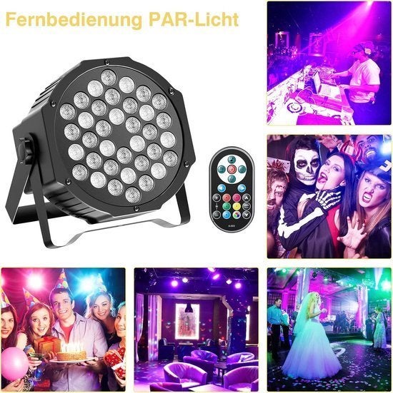 LED Spotlights – LED Par Spots – RGB Podiumverlichting, Corvance B.V., Verzenden, Nieuw, Corvancebol@gmail.com