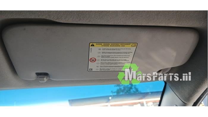 Zonneklep van een Chevrolet Spark, Gebruikt, -, Ophalen of Verzenden, -