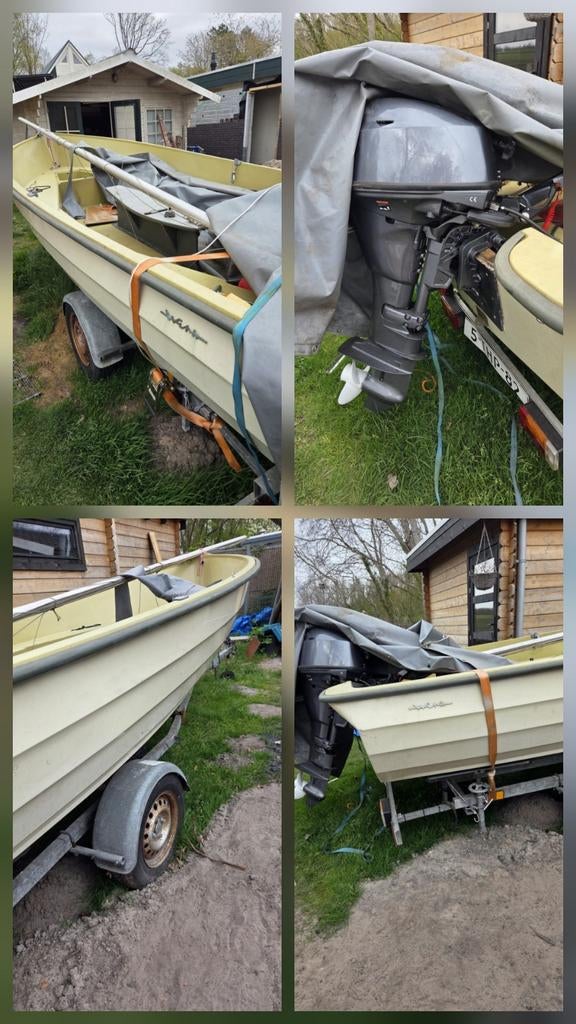 Zeewaardige 5 meter lange sloep, Ophalen, Minder dan 15 m²