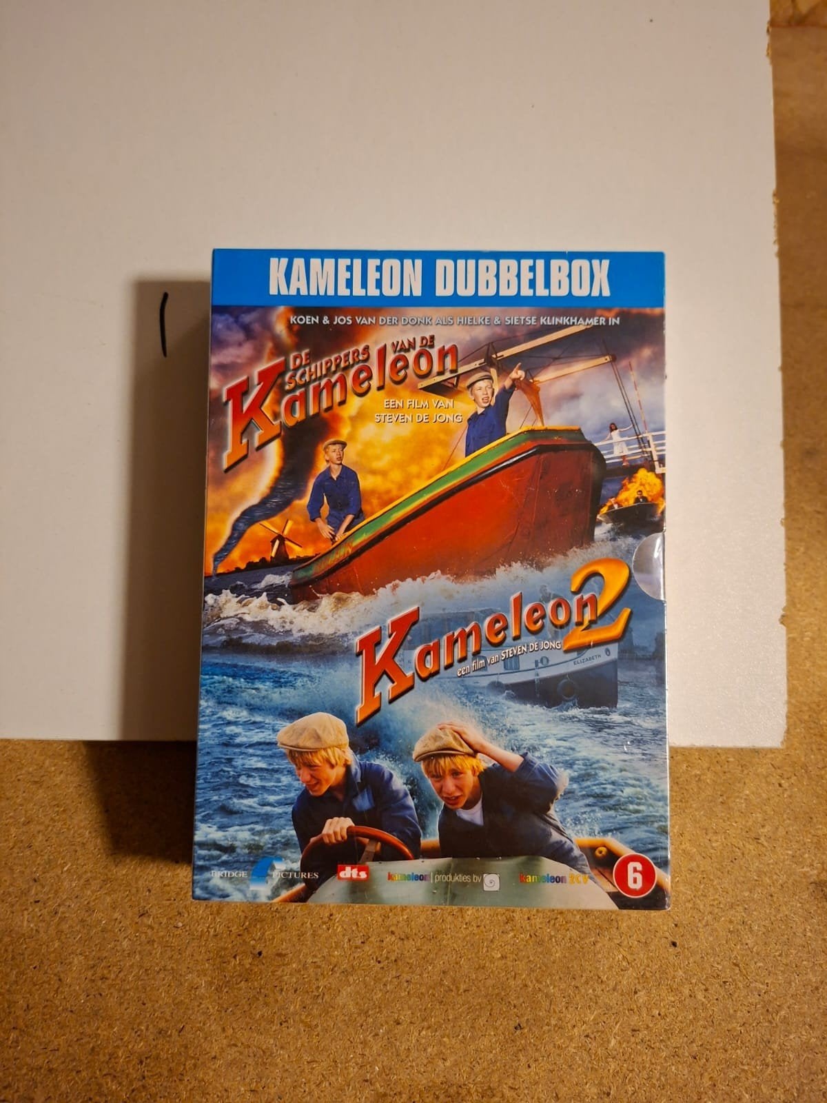 Kameleon Dubbelbox - Film 1 & 2, Gebruikt, Verzamelbox, Vanaf 6 jaar, Familie