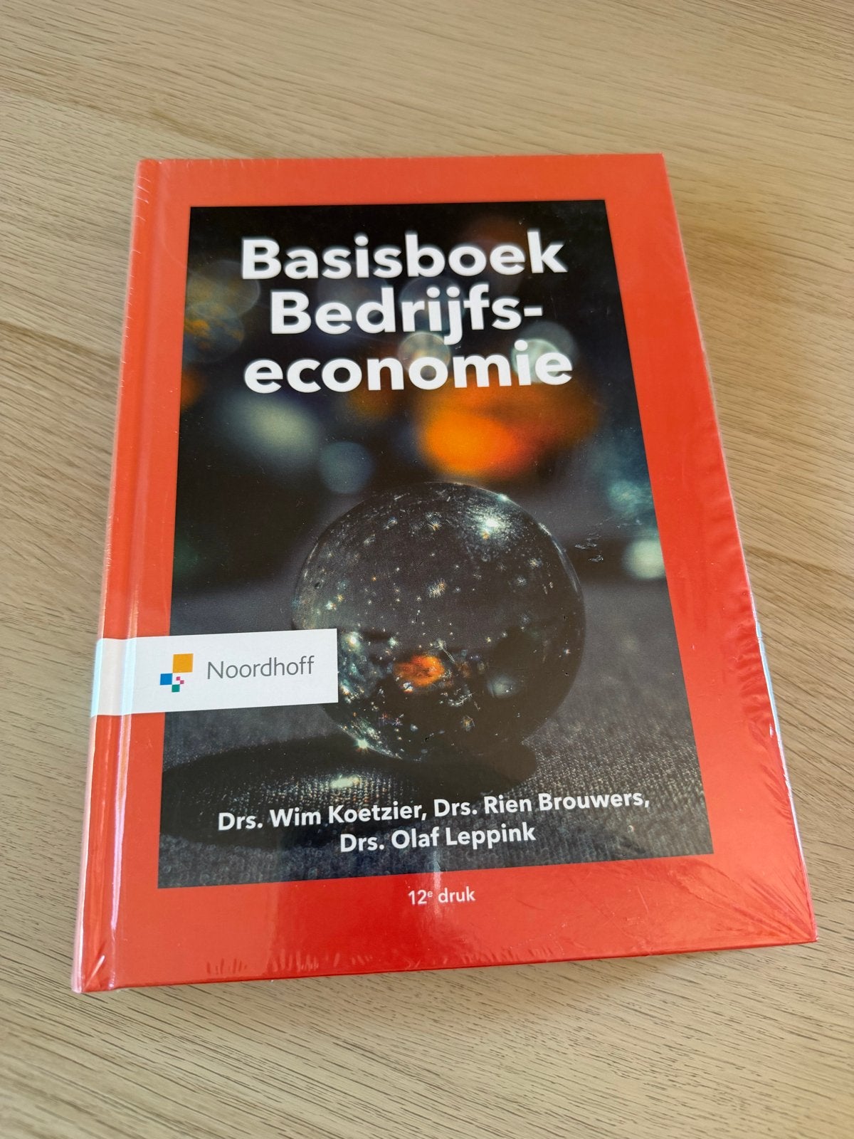 Basisboek Bedrijfseconomie - Nieuw in verpakking, Boeken, Ophalen of Verzenden, Nieuw, Bedrijfseconomie of M&O