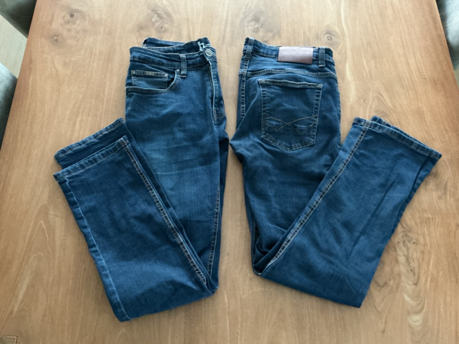 2 Brams Paris spijkerbroeken W32 L32 Regular Fit, Ophalen of Verzenden, Gedragen, Blauw, W32 (confectie 46) of kleiner