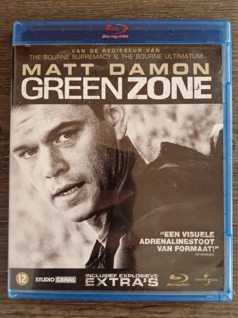 Green Zone (2010) blu-ray, Ophalen of Verzenden, Zo goed als nieuw, Thrillers en Misdaad
