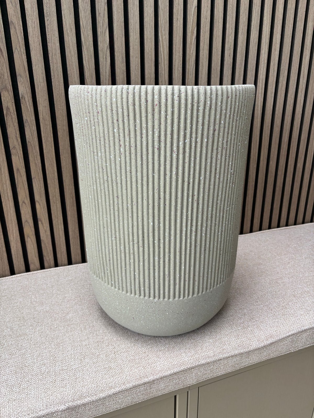 Bloempot Dijon Kwantum - Nieuw, Overige materialen, Rond, 40 tot 70 cm, Ophalen