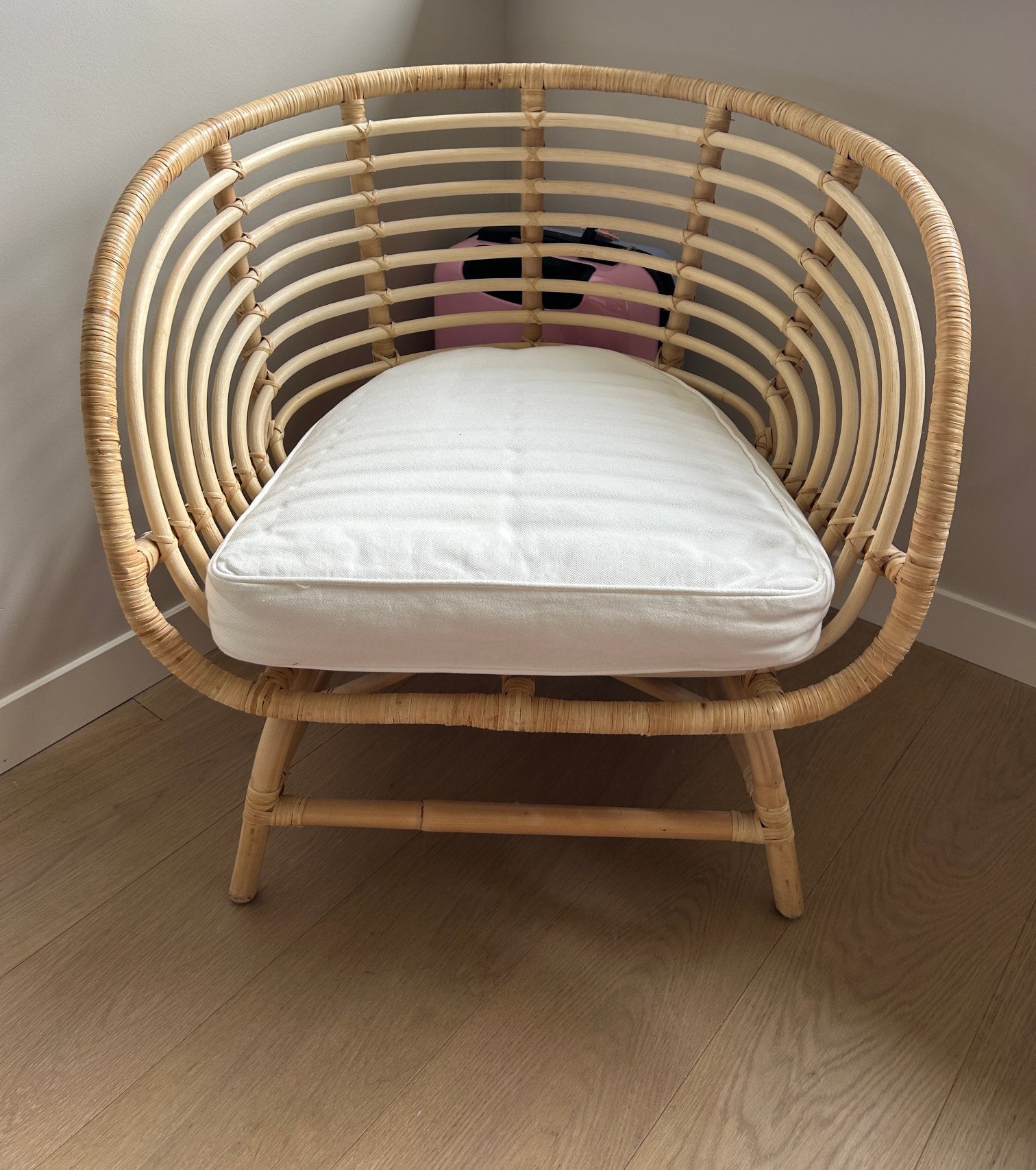 Ikea Busko stoel met kussen, Kinderen en Baby's, Babywiegjes en Ledikanten, Ophalen, Zo goed als nieuw, Overige typen