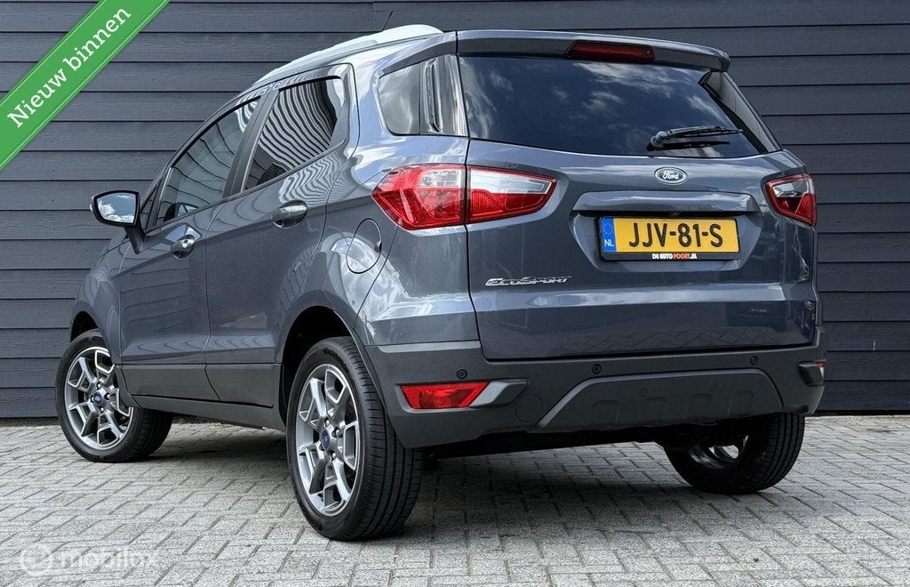 Ford EcoSport 1.5 Ti-VCT Titanium Automaat Camera/Telefoon/W, Auto's, Ford, Euro 6, Met garantie (alle), 400 kg, Stoelverwarming