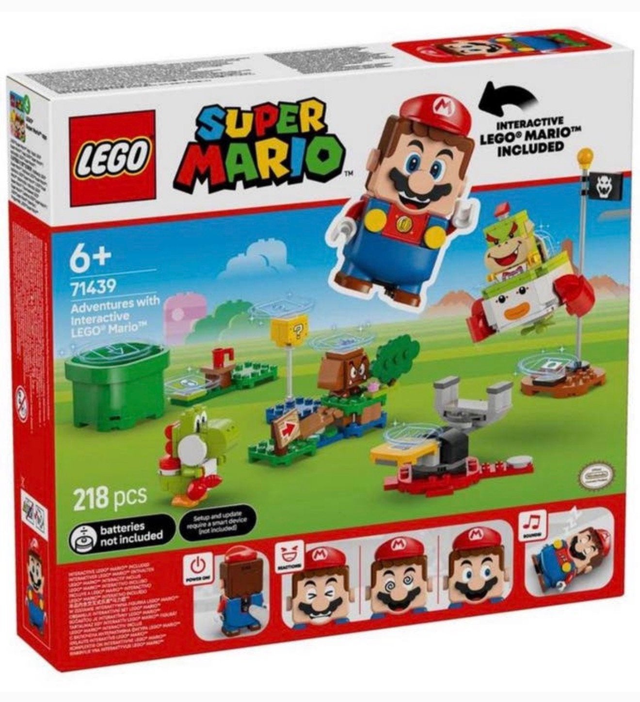 Nieuw: LEGO Super Mario 71439: Adventures Interactive Mario, Overige thema's, Lego, Nieuw, Ophalen of Verzenden