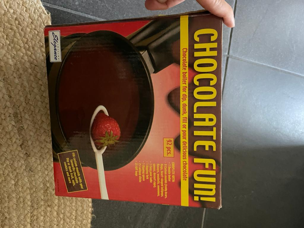 Chocolade fondue nooit gebruikt, Overige typen, Ophalen, Nieuw