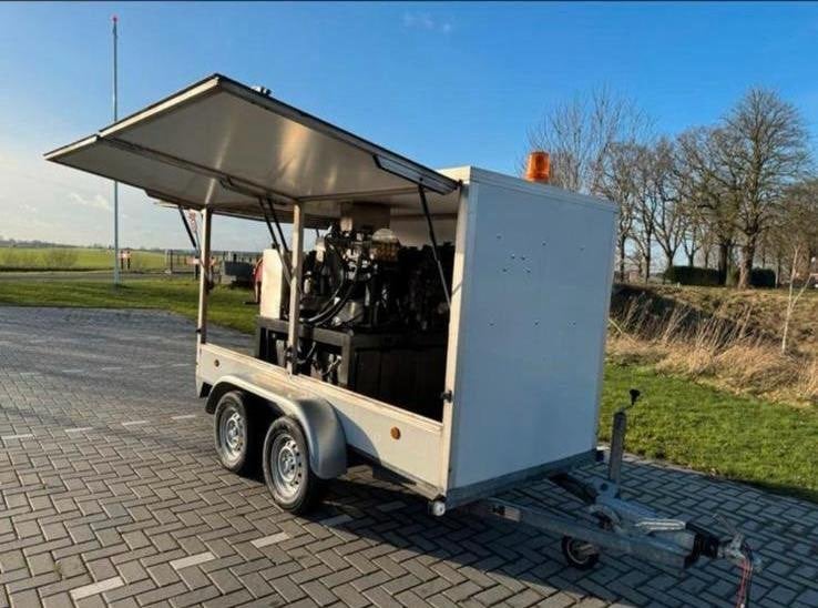 DiBO warmwater hogedruktrailer 200bar - 2persoons - Compleet, Ophalen, Benzine, Gebruikt, Dibo