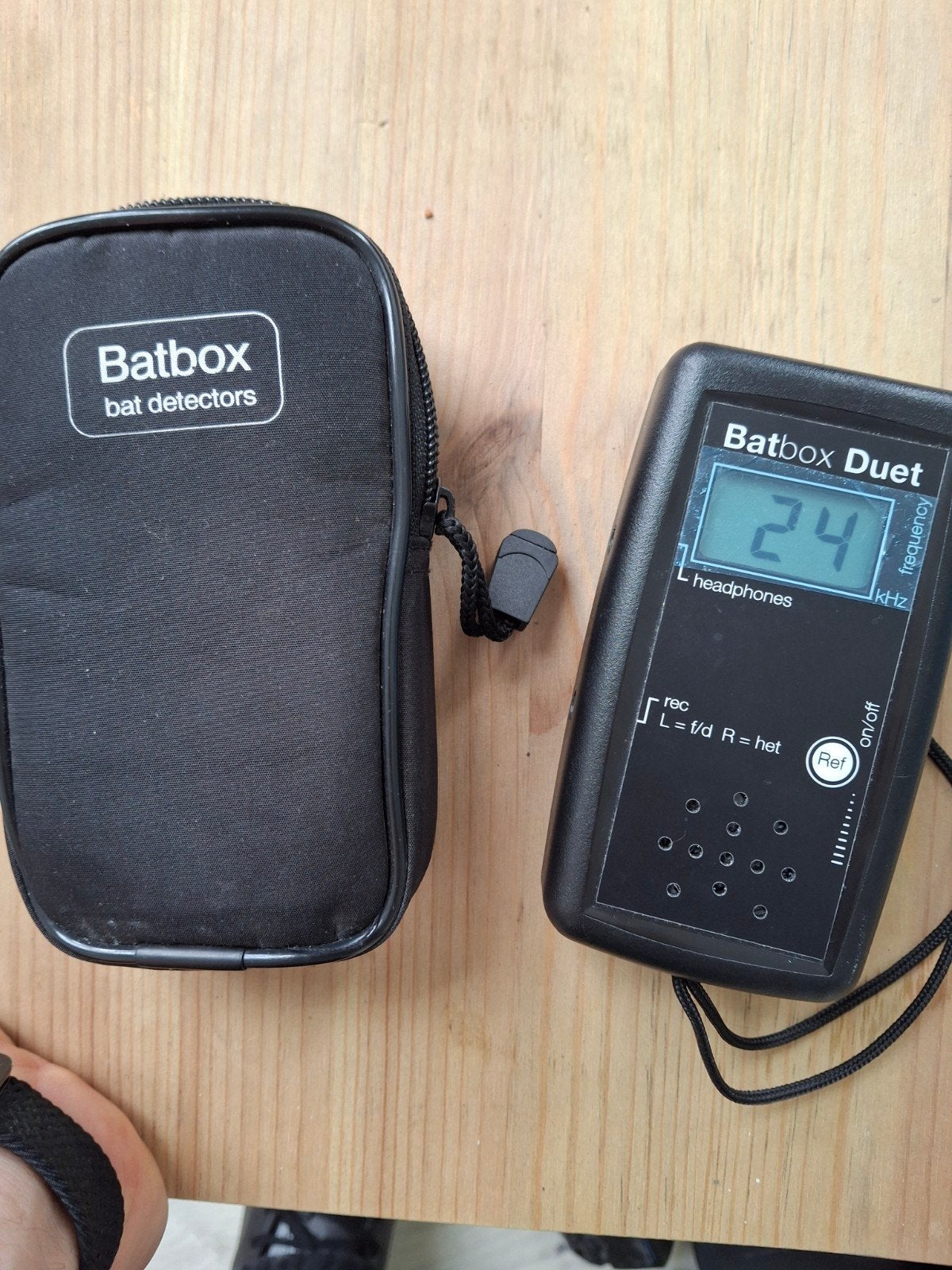 Batbox Duet Vleermuisdetector met hoesje, Ophalen of Verzenden, Zo goed als nieuw
