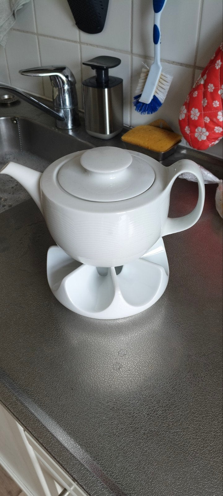 Arzberg theepot incl. lichtje, Overige typen, Ophalen of Verzenden, Zo goed als nieuw, Overige stijlen