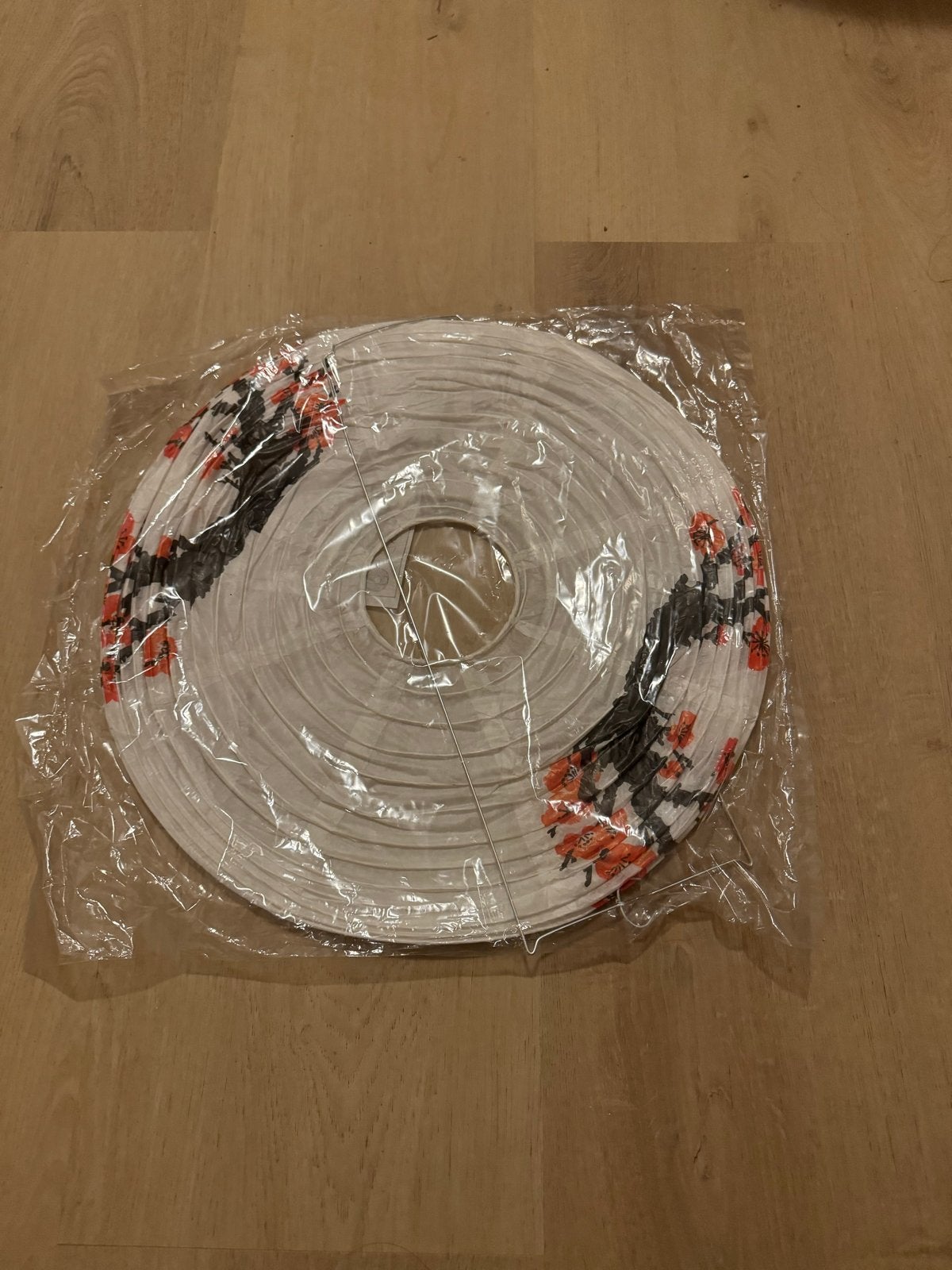 Chinese lampion / lampenkap / plafondlamp, Hanglamp, Papier/karton, Wit, Rond