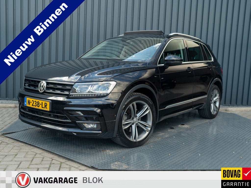 Volkswagen Tiguan 1.4 TSI ACT Highline Business R | Pano | T, 12 maanden, 4 cilinders, Zwart, SUV of Terreinwagen