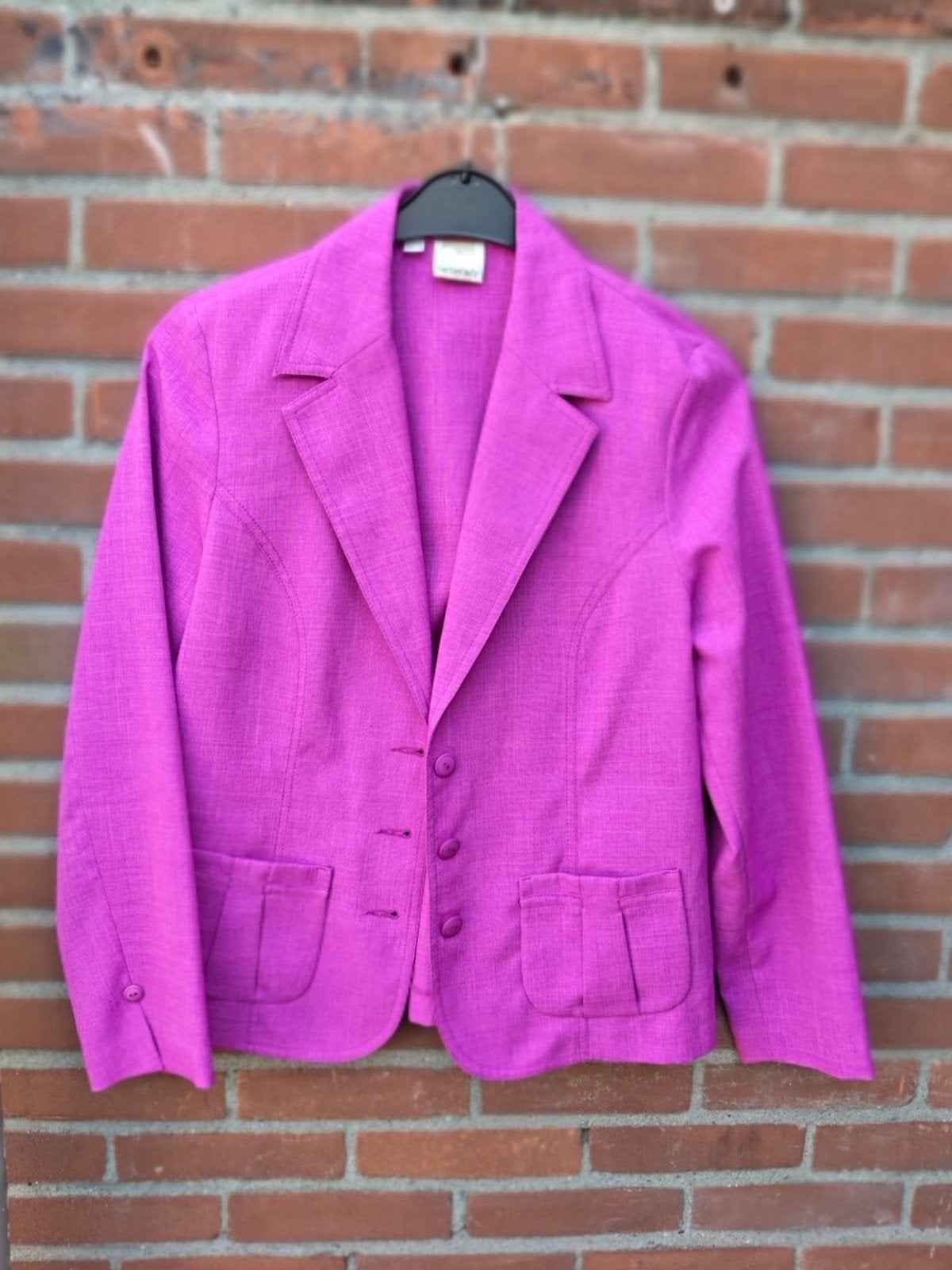 Setterlady Jasje Maat 40 - Levendig Fuchsia, Kleding | Dames, Maat 38/40 (M), Ophalen of Verzenden, Zo goed als nieuw, Jasje