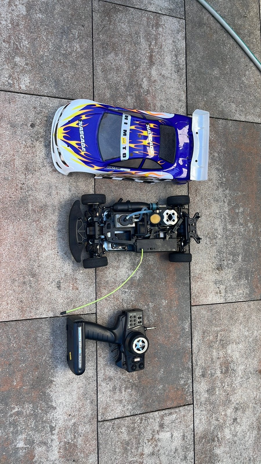 Nitro rc auto, Ophalen, Zo goed als nieuw, Nitro, Auto offroad