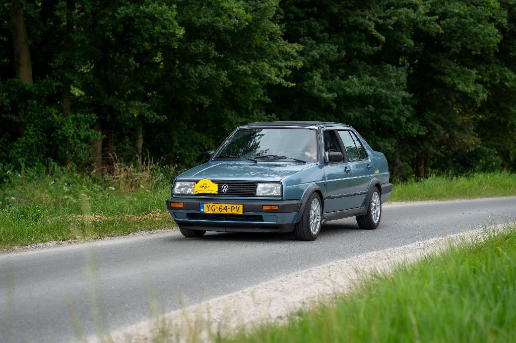 Volkswagen Jetta 1.3 U9 1990 Blauw, Voorwielaandrijving, Stof, 54 pk, 4 cilinders