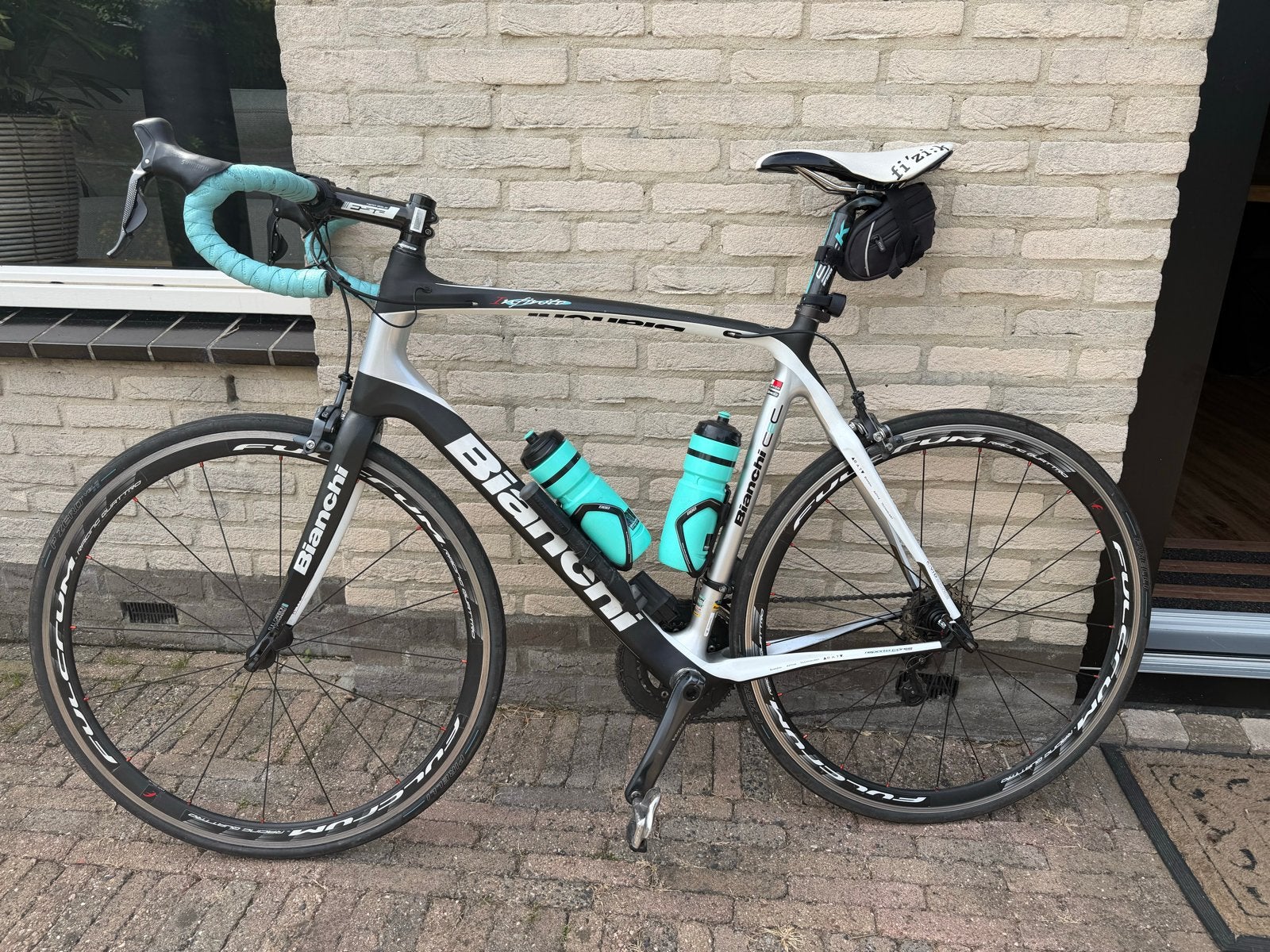 Bianchi Infinito racefiets - Ultegra Di2 - Carbon - 61 cm, Fietsen en Brommers, Fietsen | Racefietsen, 28 inch, Gebruikt, Carbon