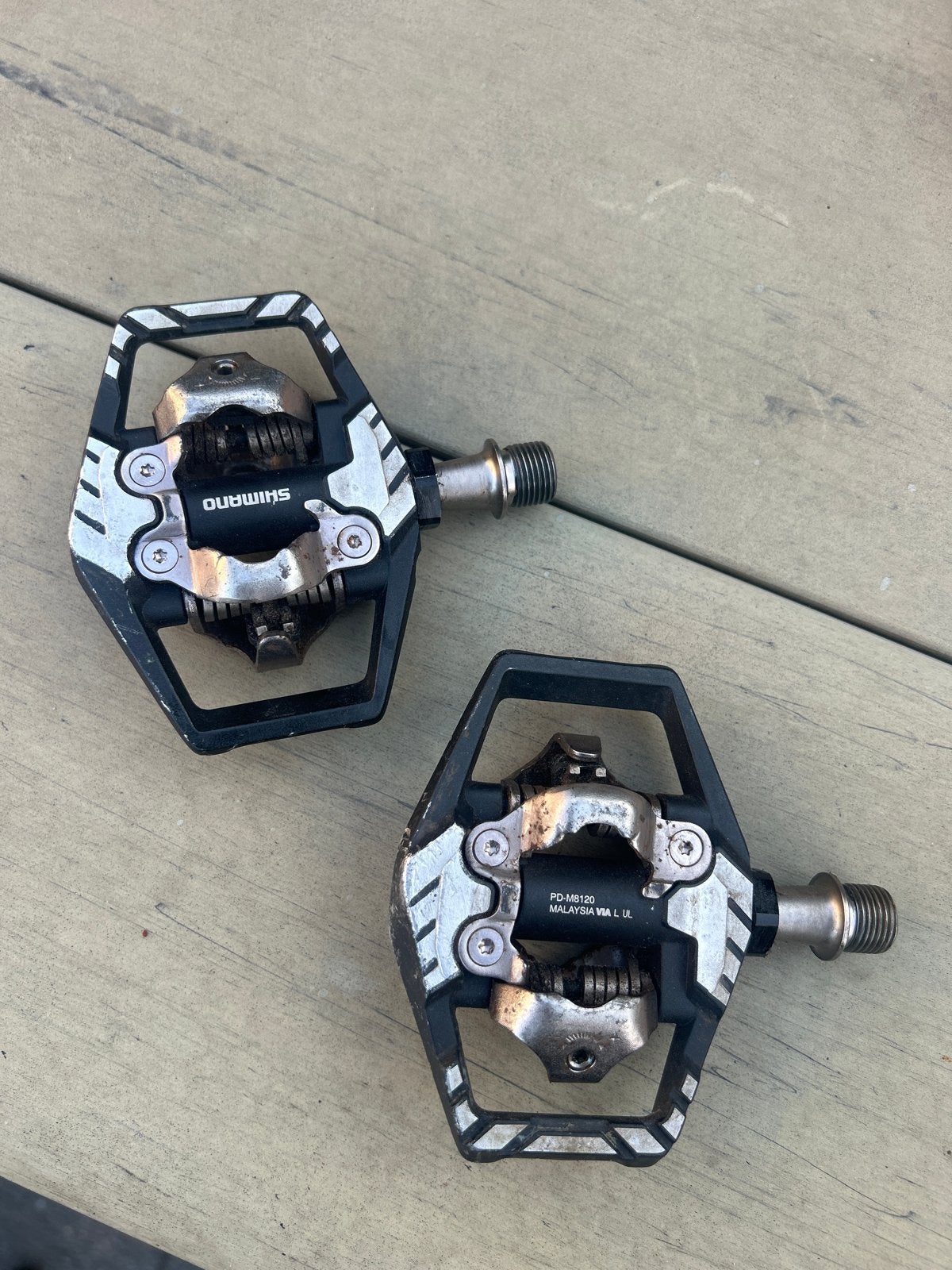 Shimano Deore XT PD-M8120 SPD Trail Pedalen, Fietsen en Brommers, Ophalen of Verzenden, Gebruikt, Mountainbike, Crankstel of Pedalen