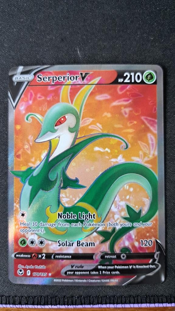 Serperior V Silver Tempest SIT 170 Pokémon, Verzenden, Nieuw, Losse kaart, Foil