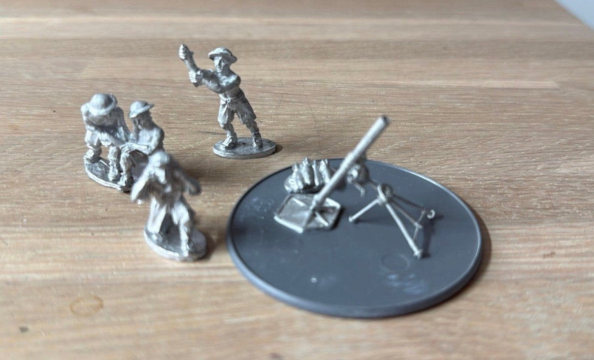 Bolt Action British 8th Army Heavy Mortar Team Western #1, Hobby en Vrije tijd, Ophalen of Verzenden, Zo goed als nieuw, Historisch