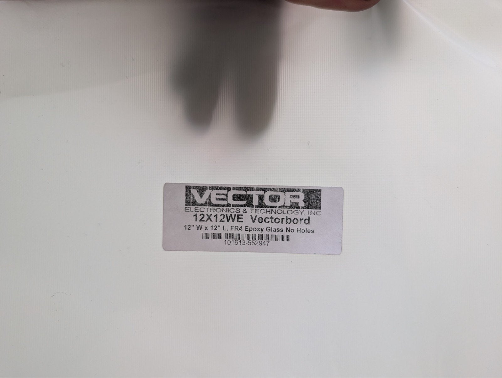 10x Vectorboard PCB 12x12 inch, geen gaten, cleanroomverpakt, Ophalen of Verzenden, Nieuw