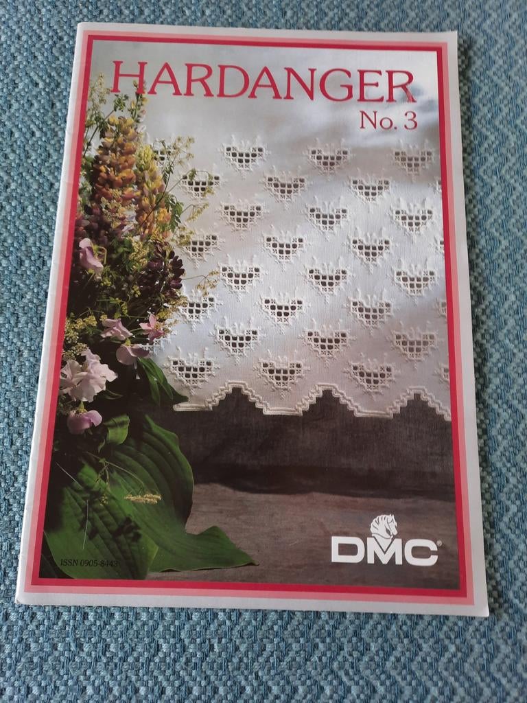 DMC Hardanger No. 3 Borduurpatroonboekje - Prima Staat, Ophalen of Verzenden, Gebruikt, Handborduren, Patroon