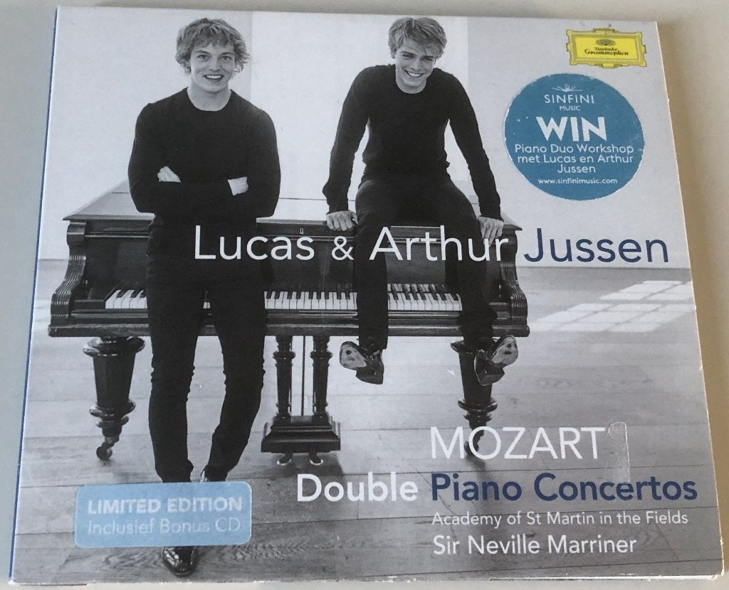 MOZART - LUCAS & ARTHUR JUSSEN - 2 CD´S, Ophalen of Verzenden, Classicisme, Zo goed als nieuw, Mozart
