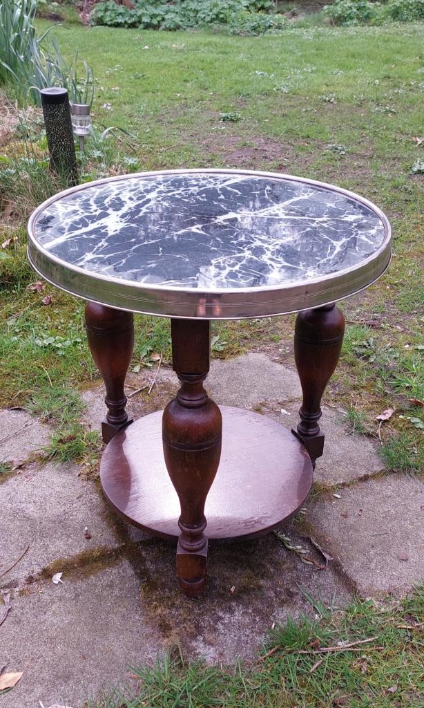 Art Deco Rooktafel Rond, Ophalen