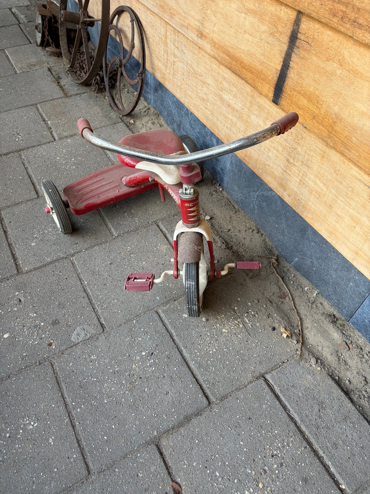 Retro driewieler brocante - Vintage kinderfiets, Ophalen of Verzenden