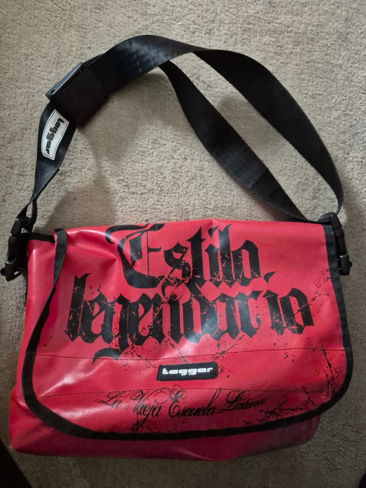 Tagger tas rood nu 17,50, Ophalen of Verzenden, Gebruikt, Rood, Overige merken