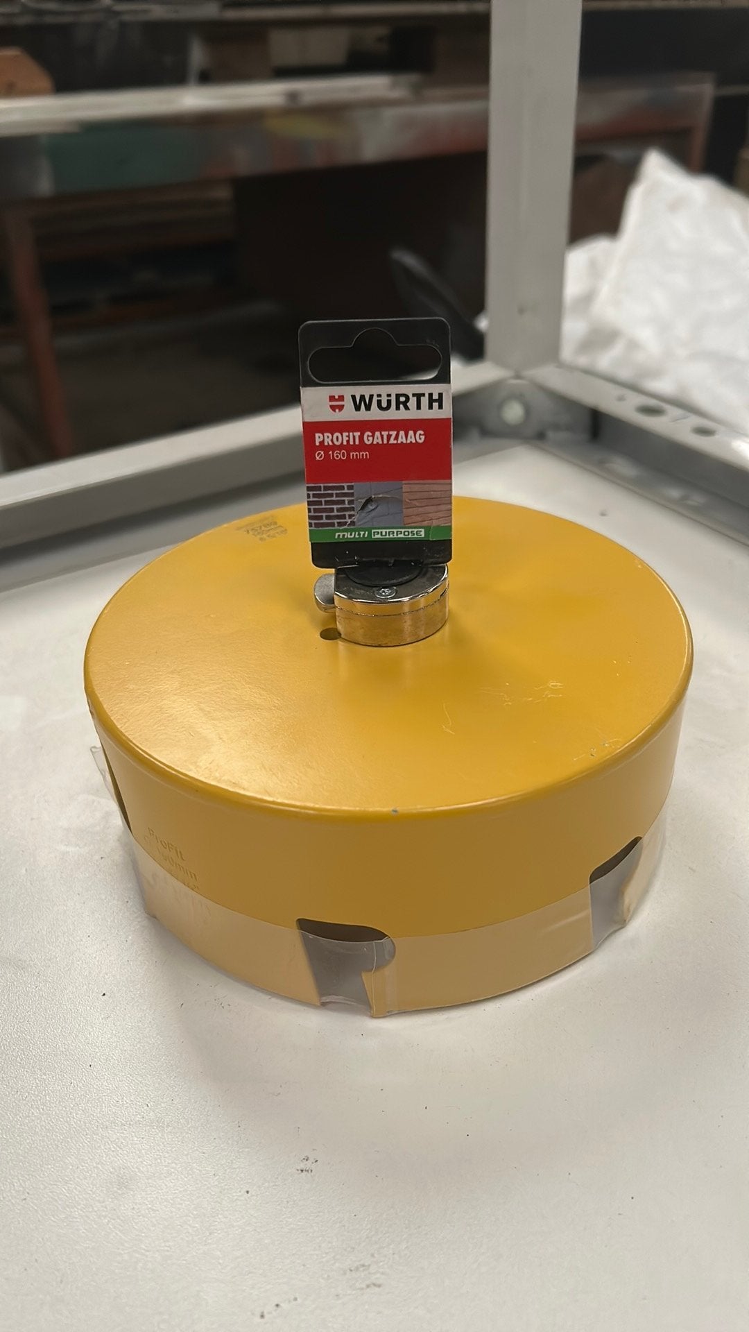 NIEUW  160mm gatboor wurth profit, Ophalen, Nieuw