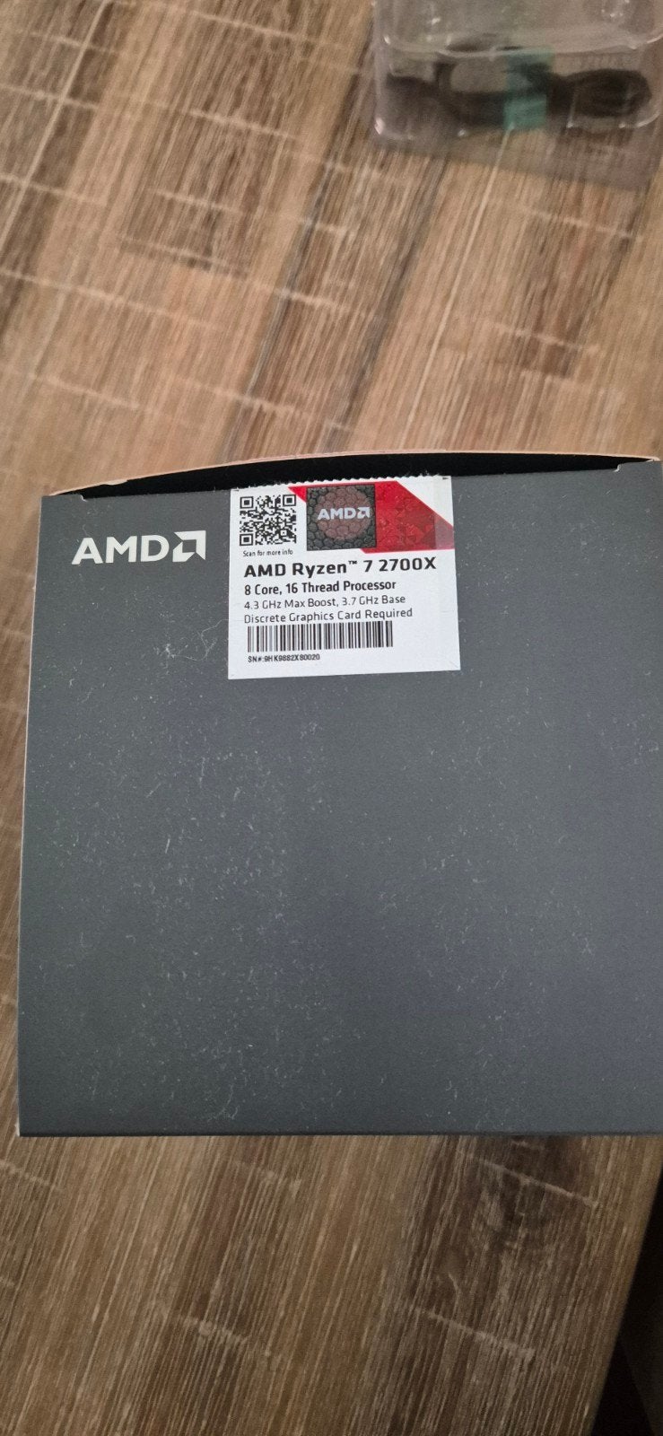 AMD Ryzen 7 2700X Processor - Zo goed als nieuw, Computers en Software, AMD Ryzen 7 2700X, 4 Ghz of meer, 8-core, Ophalen