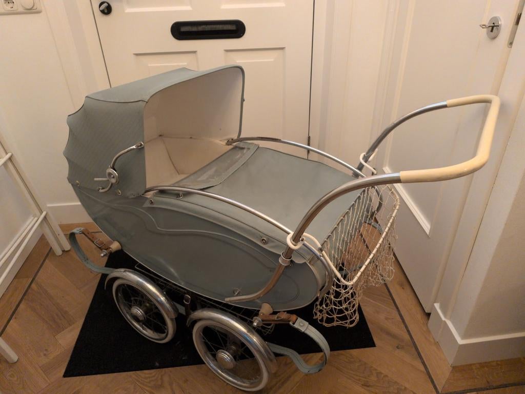 Vintage Kinderwagen - Klassiek en Charmant, Gebruikt, Met reiswieg, Ophalen, Kinderwagen