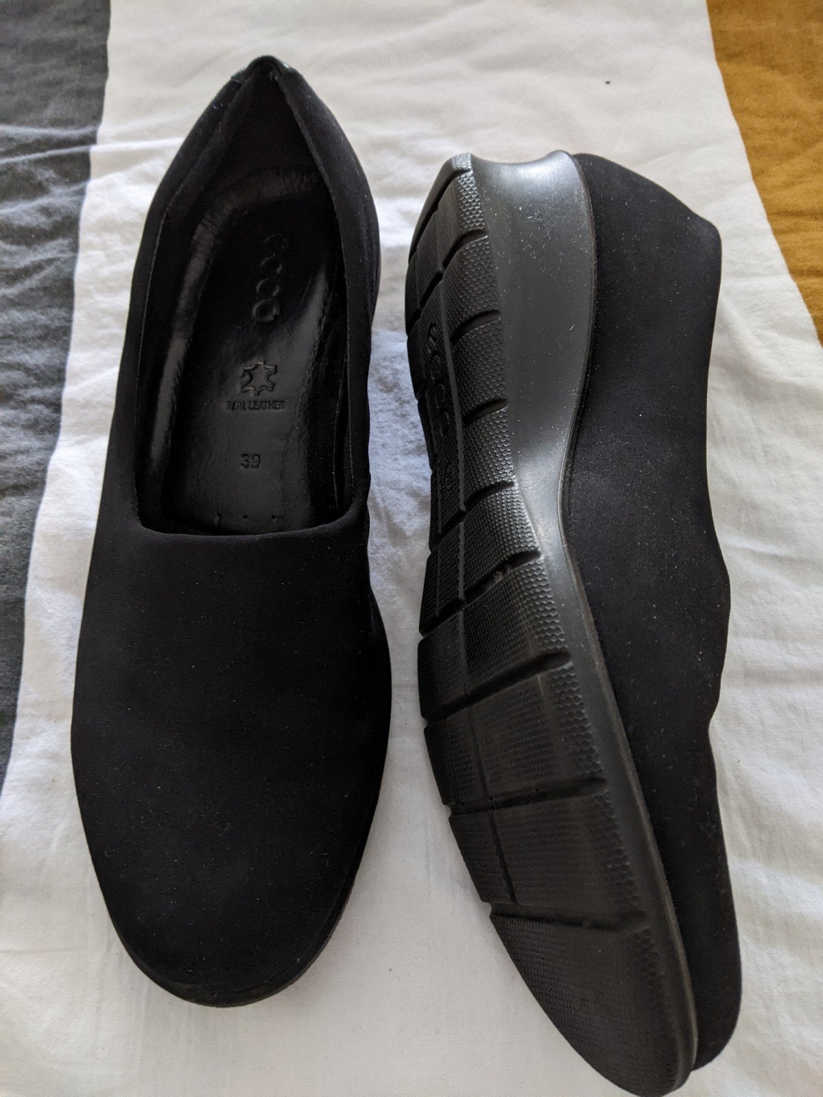 Ecco zwarte ballerina's - Maat 39, Kleding | Dames, Schoenen, Ecco, Zwart, Gedragen, Ballerina's