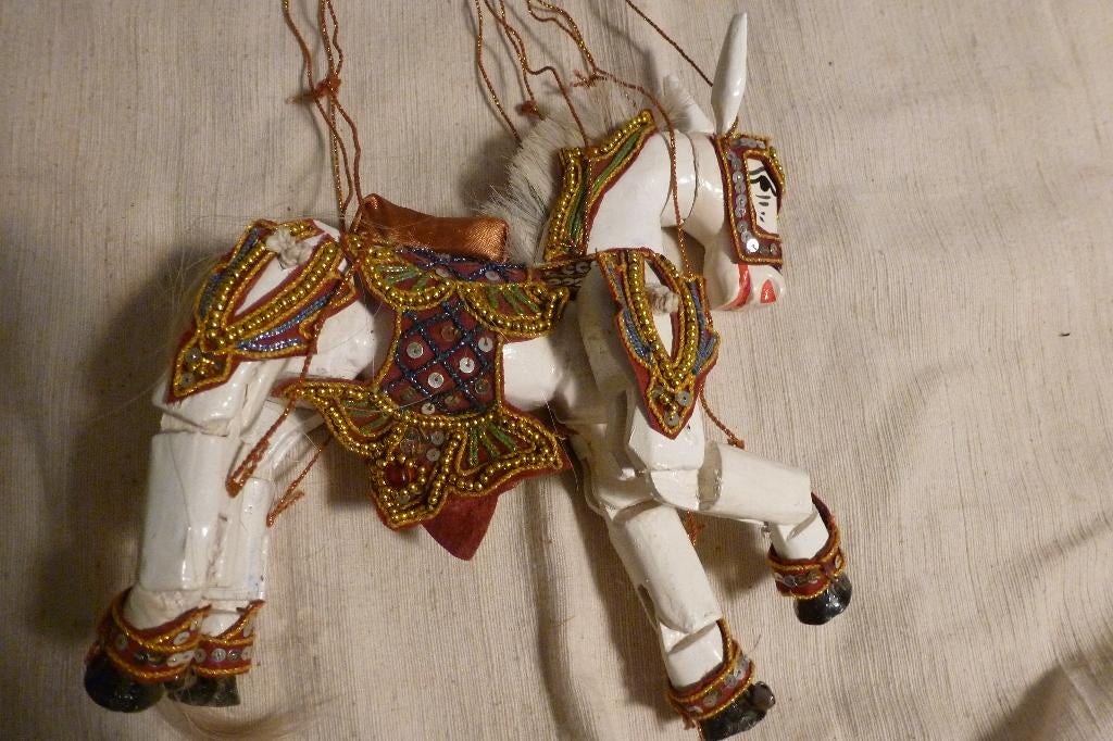 PAARD MARIONET,BURMA,MANDALAY, Ophalen of Verzenden, Nieuw, Overige typen