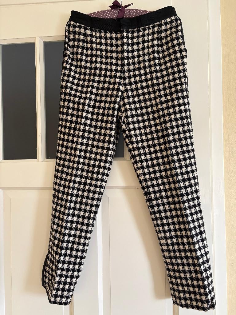Suistudio wollen pakbroek, Kleding | Dames, Broeken en Pantalons, Maat 38/40 (M), Zwart, Nieuw, Ophalen of Verzenden