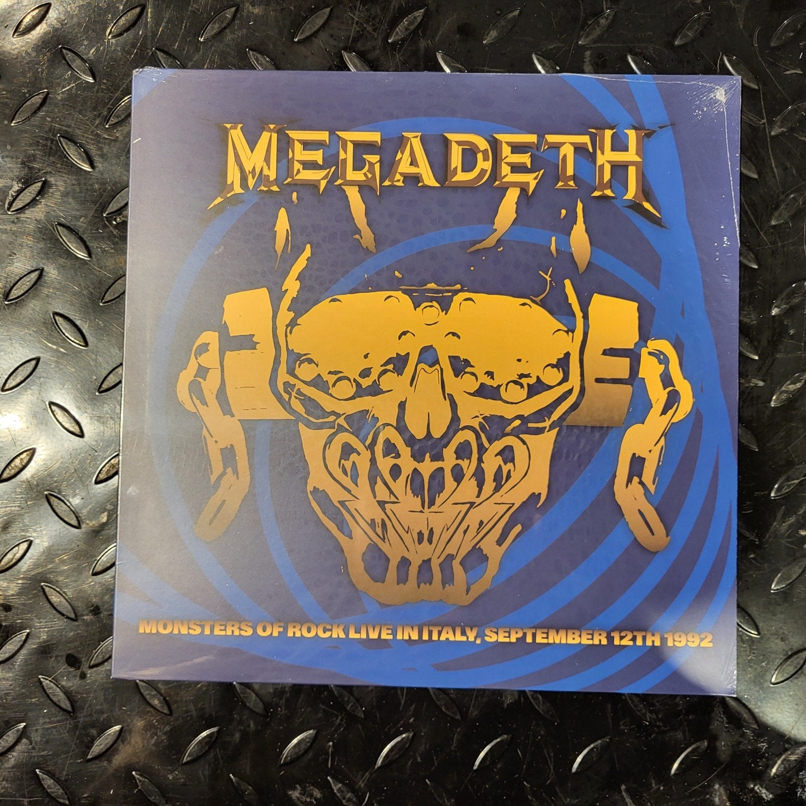Megadeth - Monsters of Rock Live in Italy 1992 LP, Ophalen of Verzenden, Zo goed als nieuw, Rock