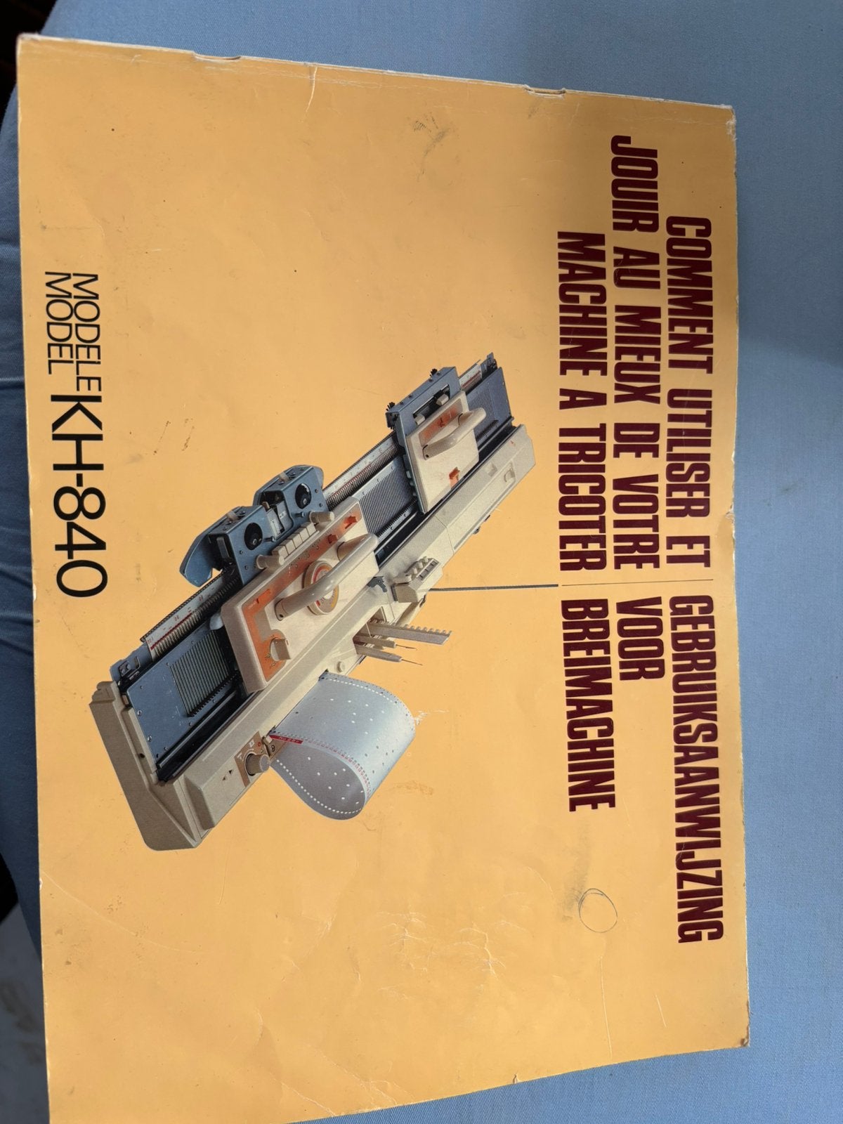 Breimachine, Ophalen, Gebruikt, Breien, Machine