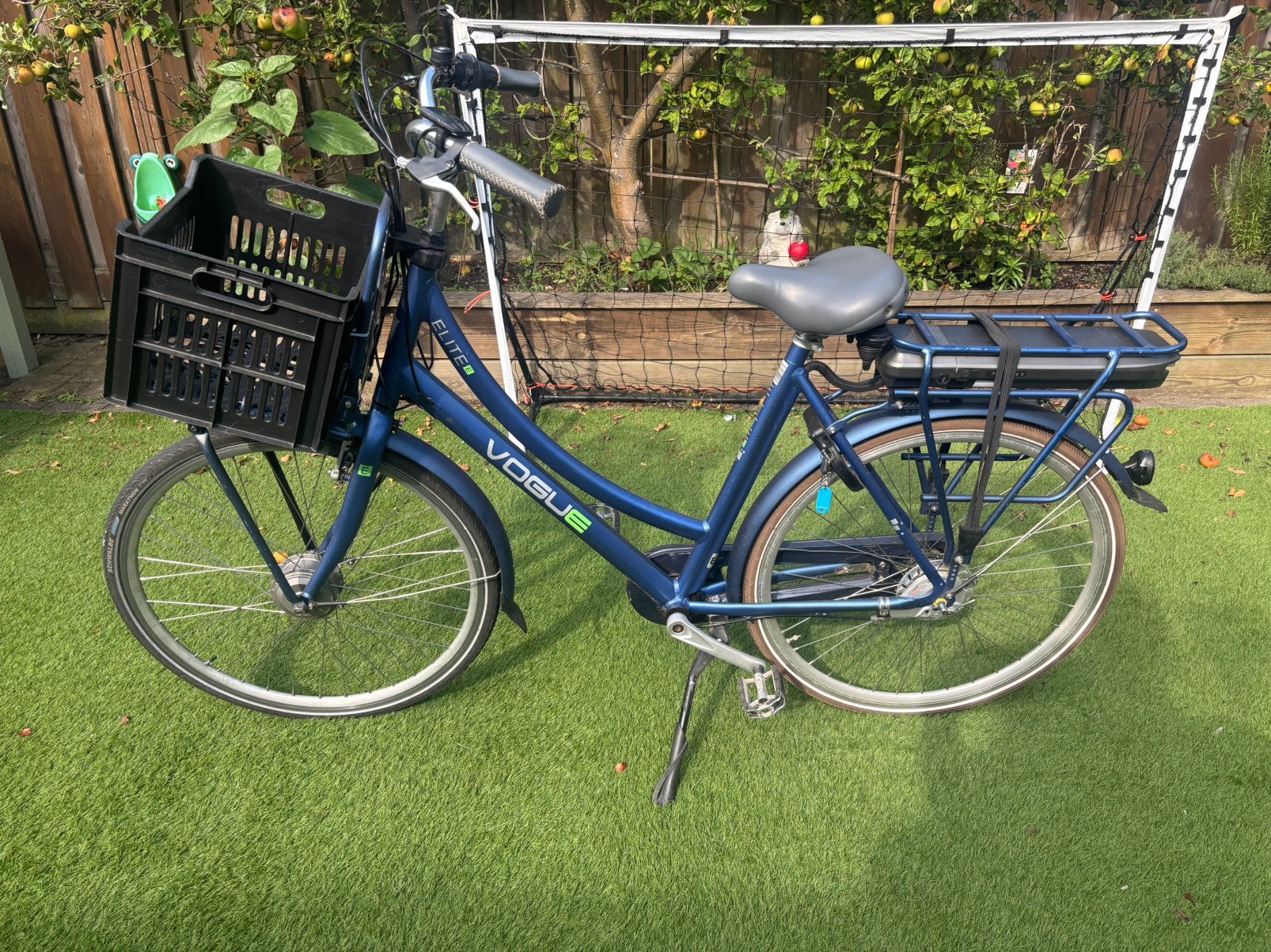 Vogue Elite elektrische fiets met mand, Ophalen, Versnellingen, Zo goed als nieuw, 50 tot 53 cm