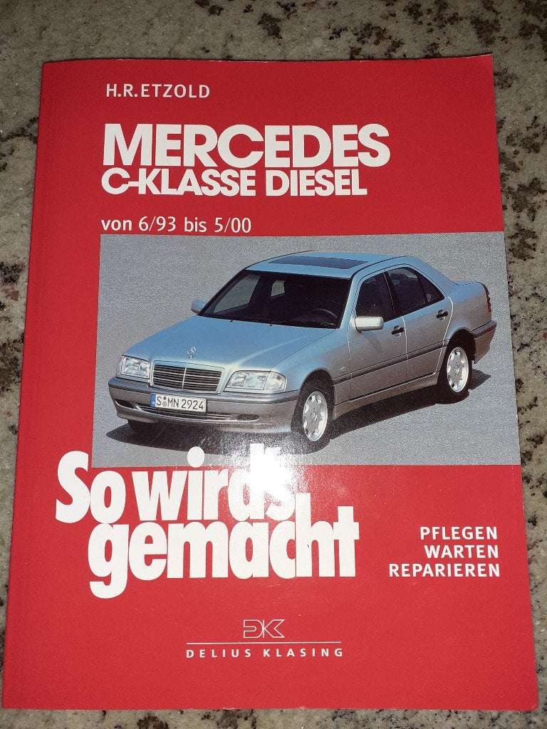 MERCEDES C-KLASSE DIESEL, Handleiding En Reparatie, Ophalen of Verzenden