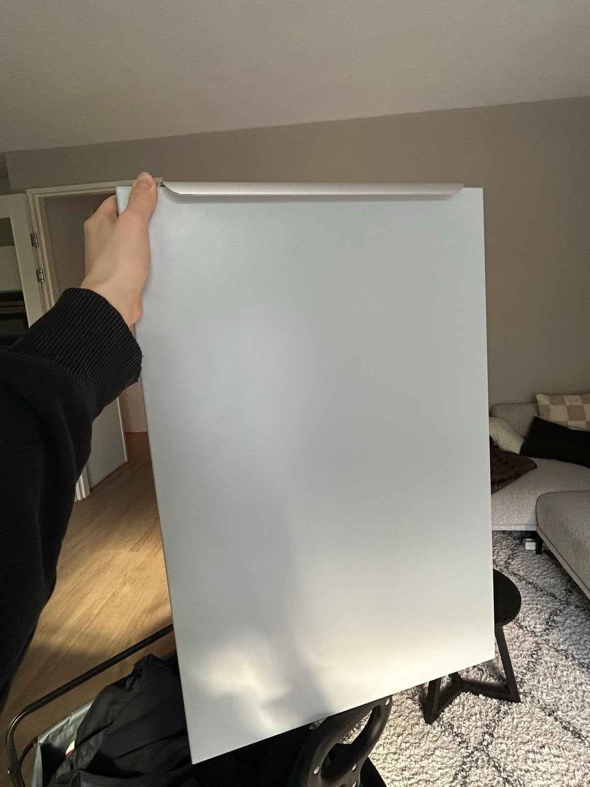 Ikea Veddinge keukenkastje met deurgreep, lichtgrijs 40x60, Ophalen, Minder dan 50 cm, Gebruikt, Minder dan 100 cm