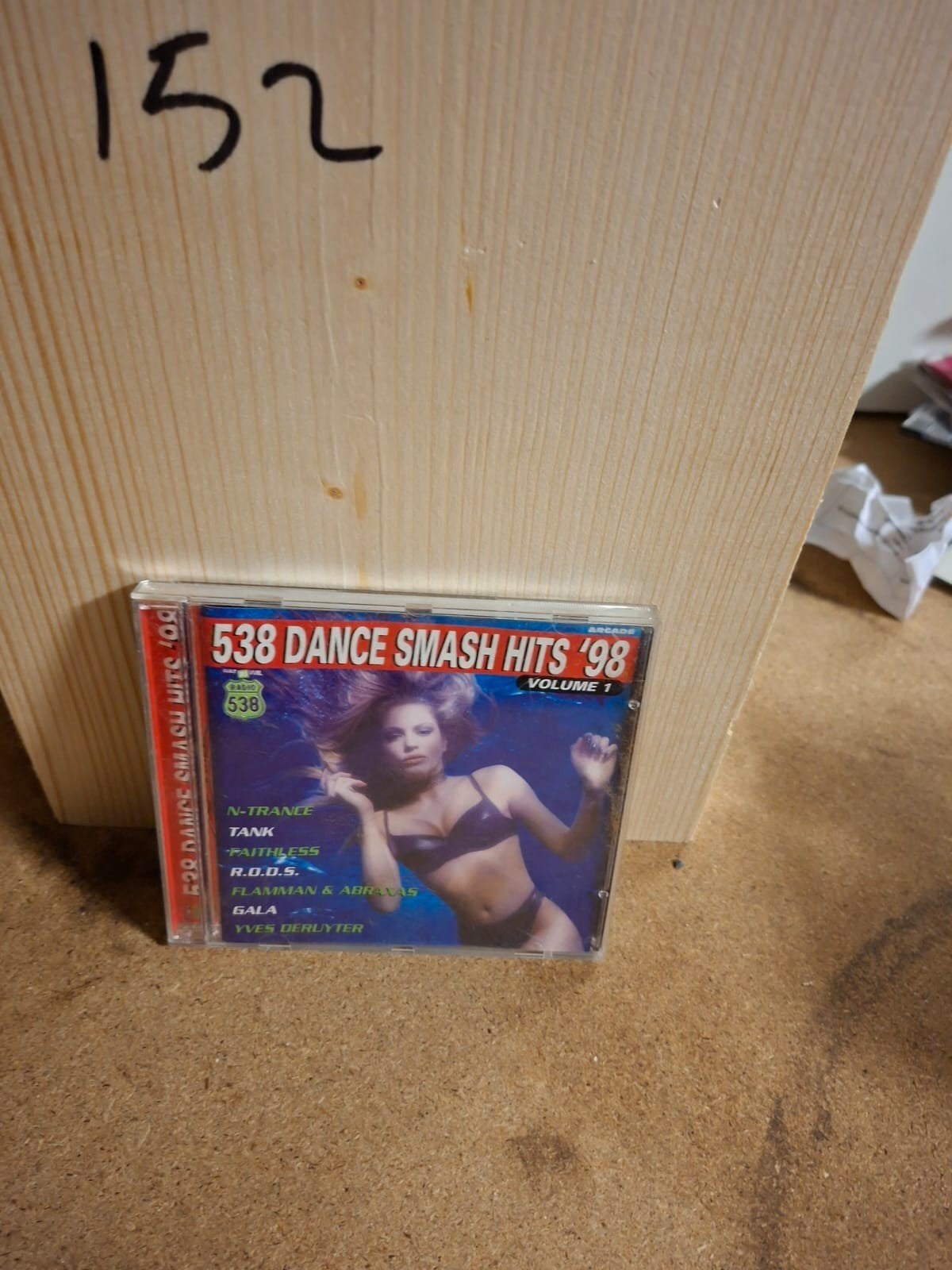 538 Dance Smash Hits '98 Volume 1 CD - Diverse Artiesten, Gebruikt, Dance, Ophalen of Verzenden, Verzamelalbum