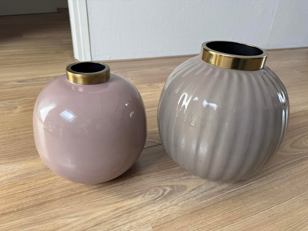 Vazen van Light Living, Huis en Inrichting, Woonaccessoires | Vazen, Ophalen of Verzenden, Zo goed als nieuw, Overige kleuren