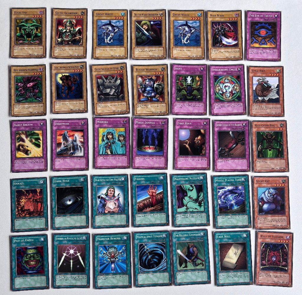Yu-Gi-Oh! 1st Edition SYE Bundel 35 kaarten (2004), Hobby en Vrije tijd, Verzamelkaartspellen | Yu-gi-Oh!, Ophalen of Verzenden