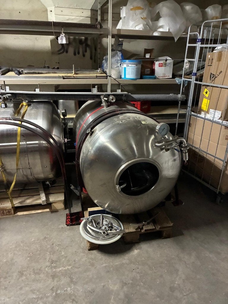 Biertank 500L, Overige typen, Ophalen, Gebruikt, Zilver